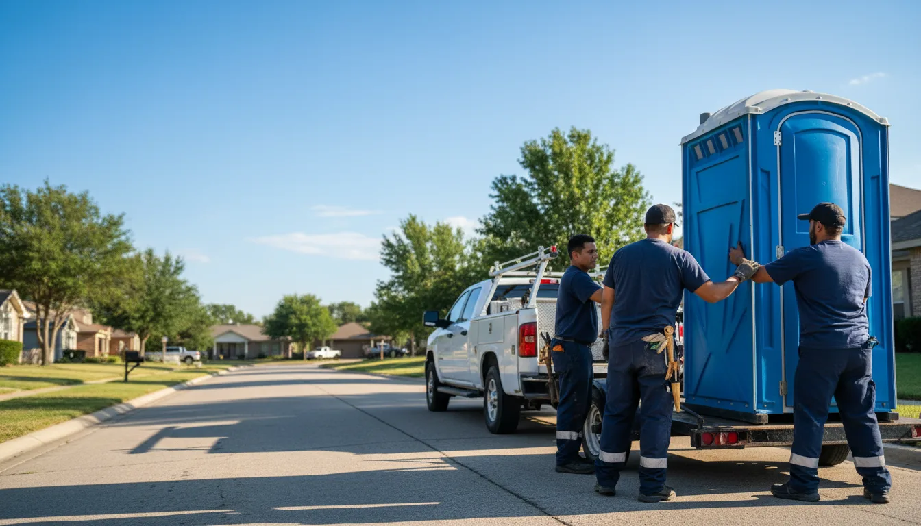 Portable Toilet Rental in Big Springs, NE near me